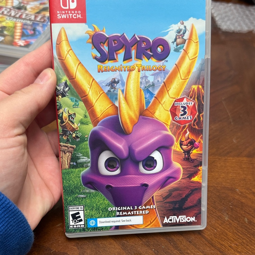 Nintendo Spyro Reignited Trilogy - Purple and Gold